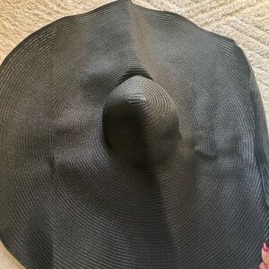 Large Black Sun Hat